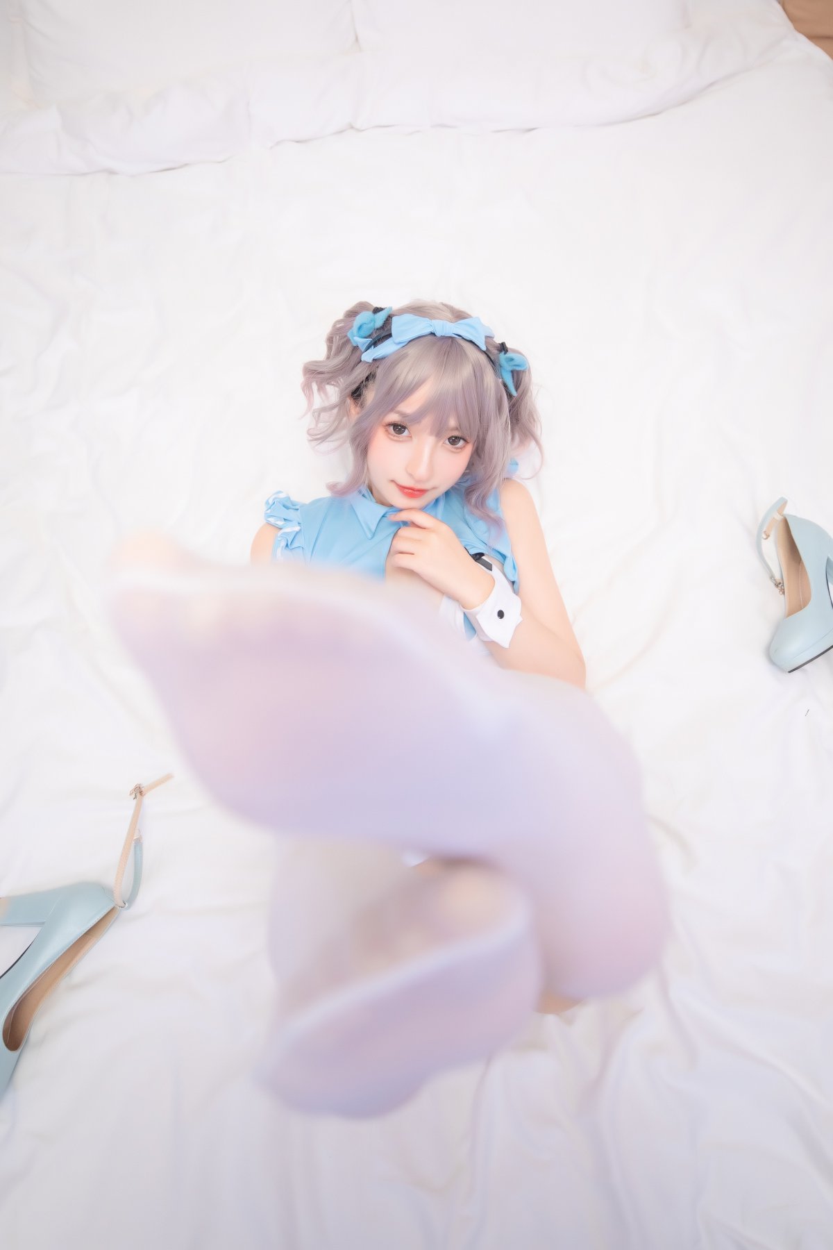 Coser@神楽坂真冬 Vol.077 蓝调女仆 0062