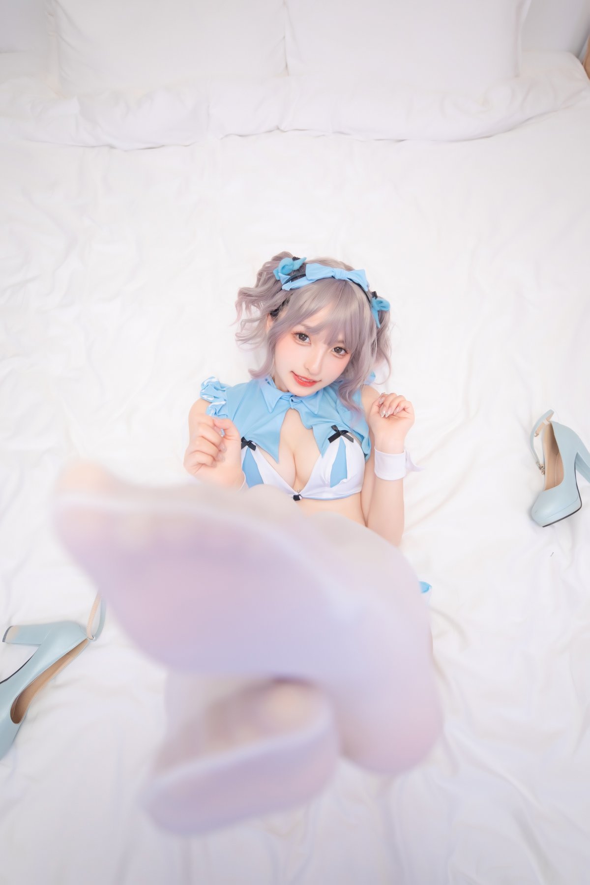 Coser@神楽坂真冬 Vol.077 蓝调女仆 0063