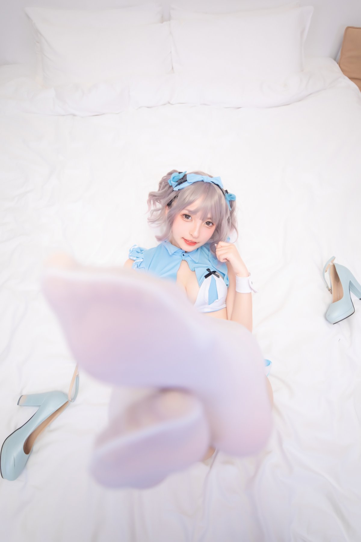 Coser@神楽坂真冬 Vol.077 蓝调女仆 0068