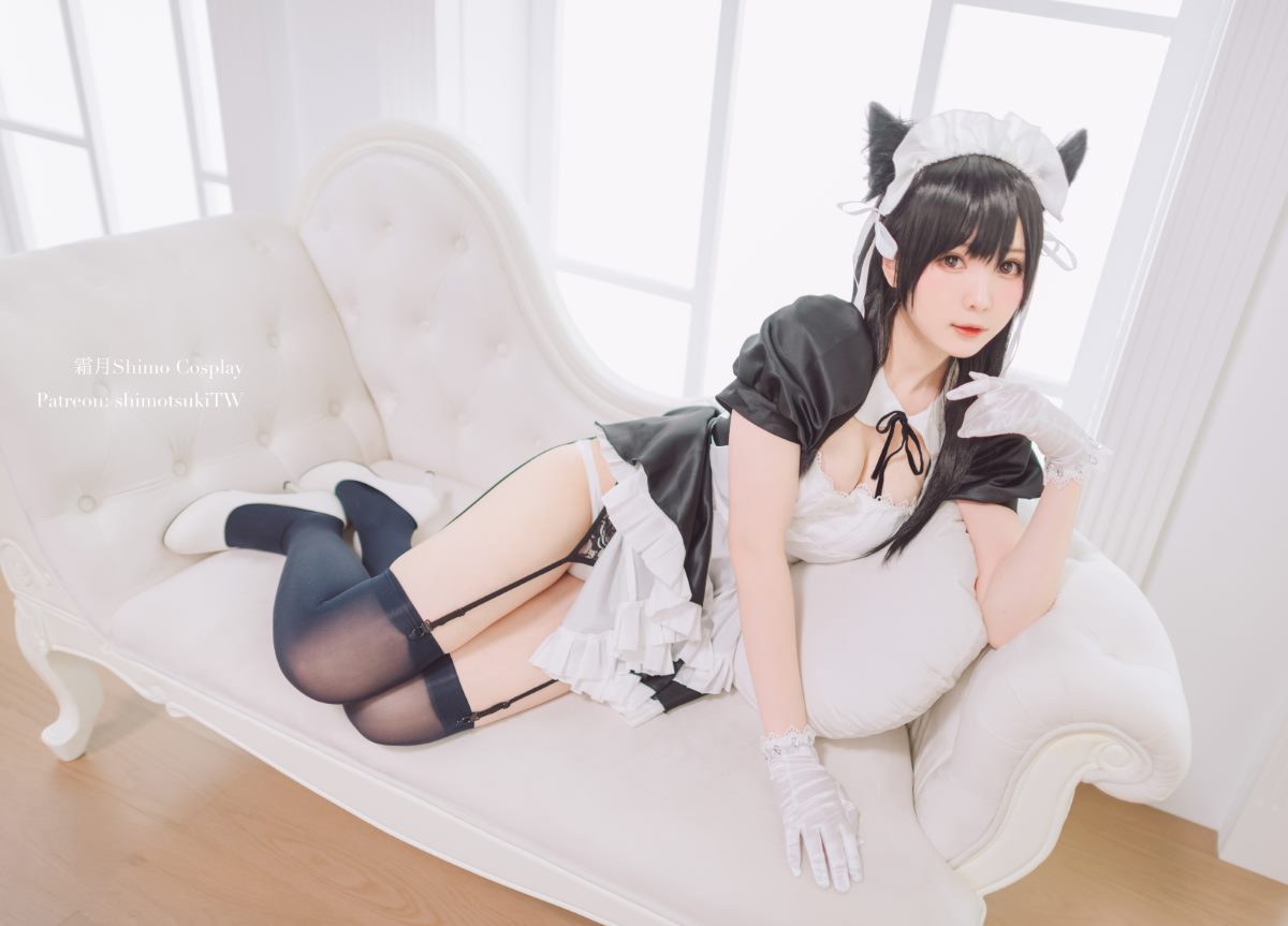 Coser@霜月shimo Vol 021 爱宕女仆 0003 7771160420