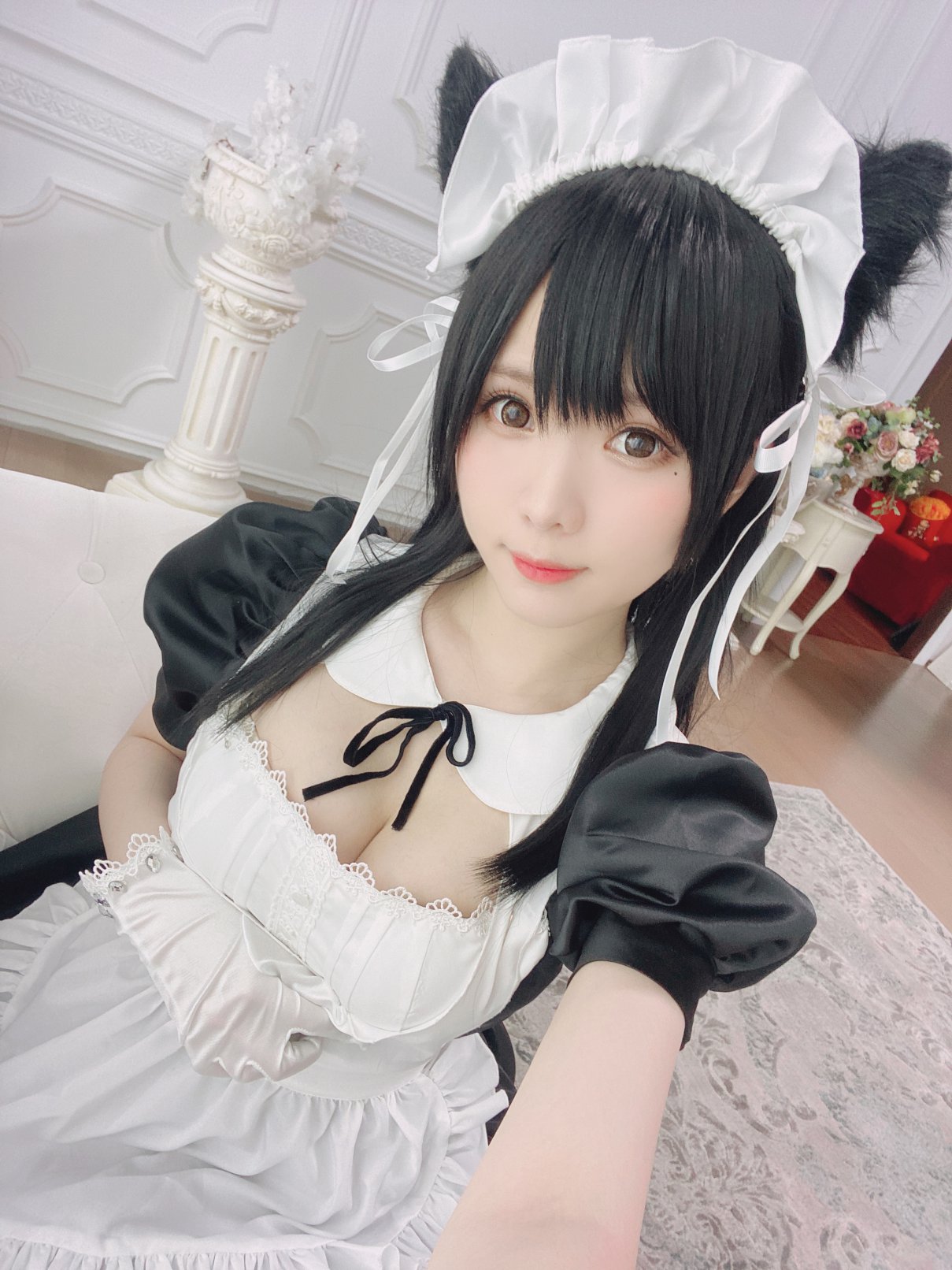 Coser@霜月shimo Vol 021 爱宕女仆 0005 1538360388