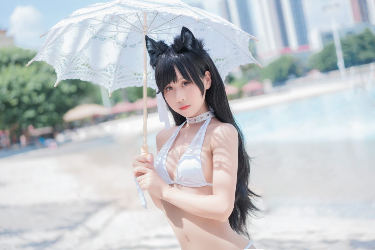 Coser@萌芽儿o0 Vol 007 爱宕泳装 0008