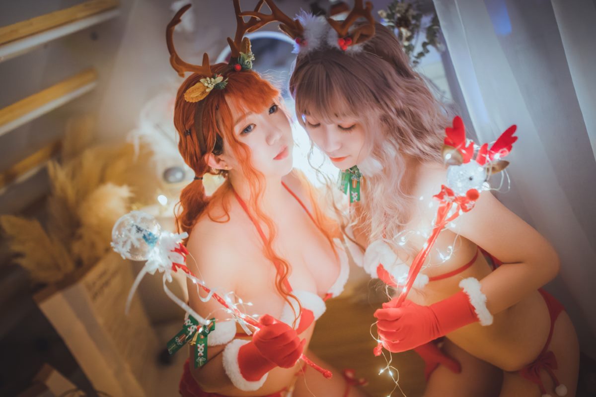 Coser@甜糖大魔王 Vol 002 双人圣诞麋鹿 0009 6327768876.jpg