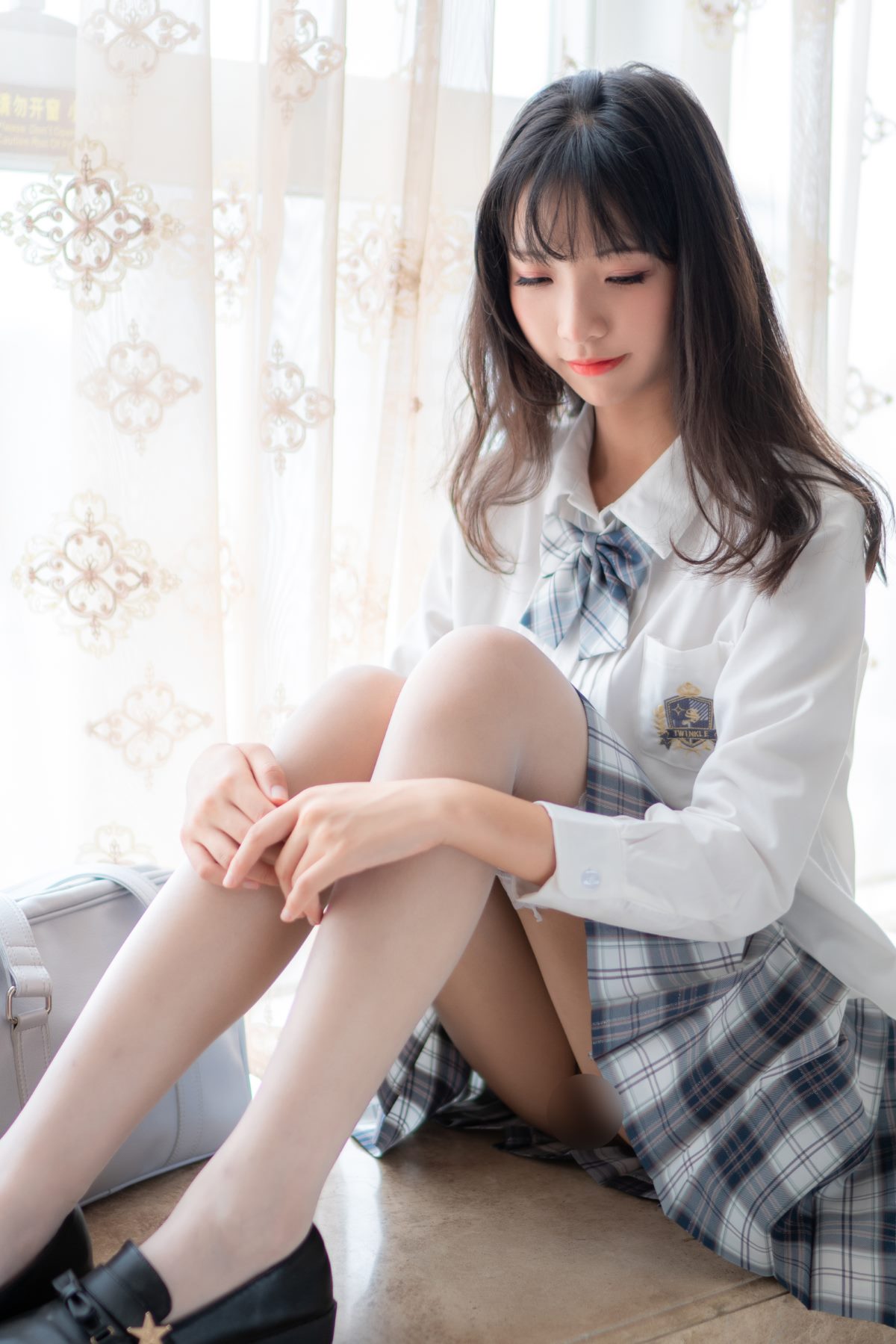 Coser@西瓜少女 Vol 021 JK格子裙 0021 8157344038.jpg