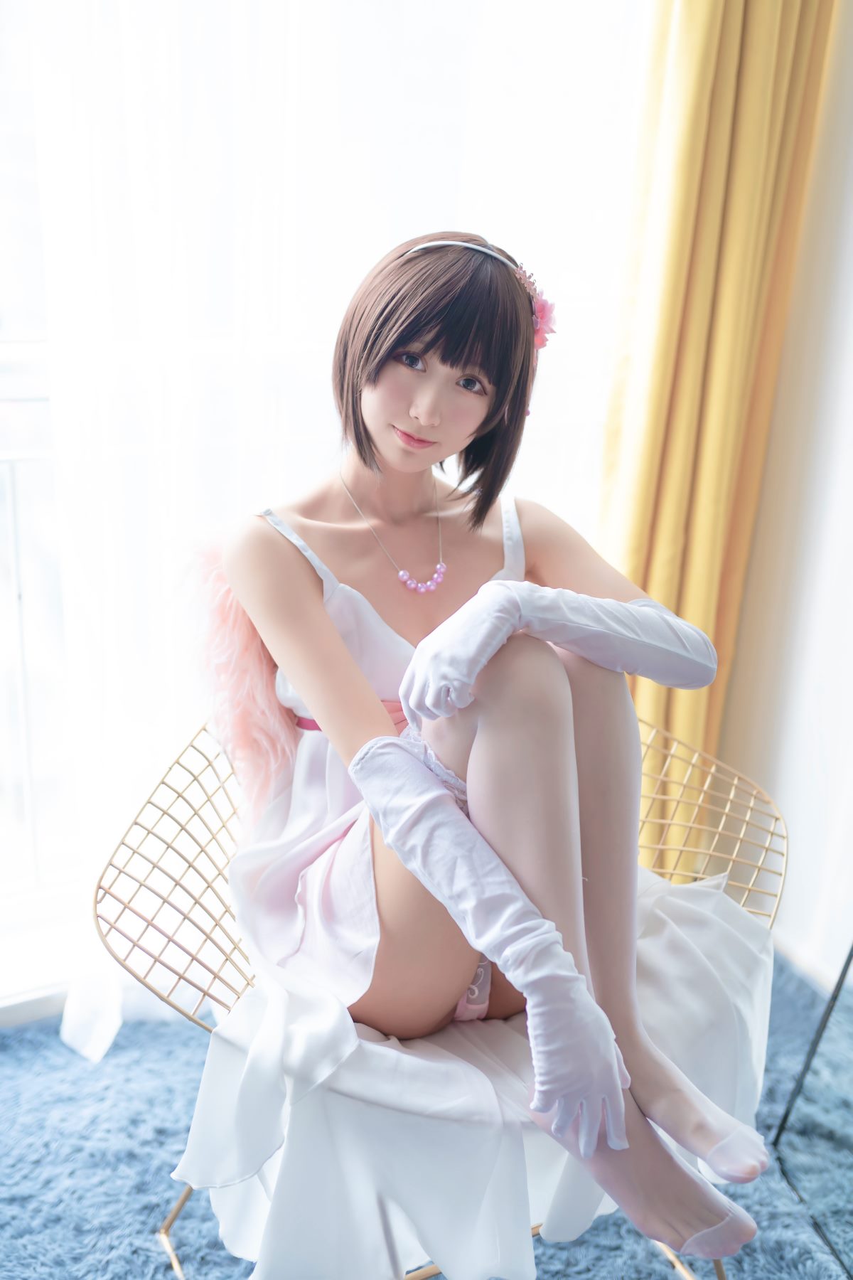 Coser@木绵绵OwO Vol 026 加藤惠cos礼服部分 0002 4534915974.jpg