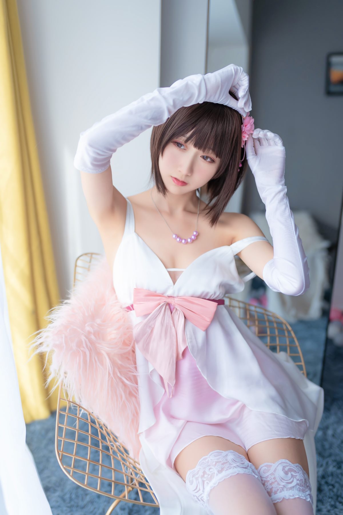 Coser@木绵绵OwO Vol 026 加藤惠cos礼服部分 0006 3273146680.jpg