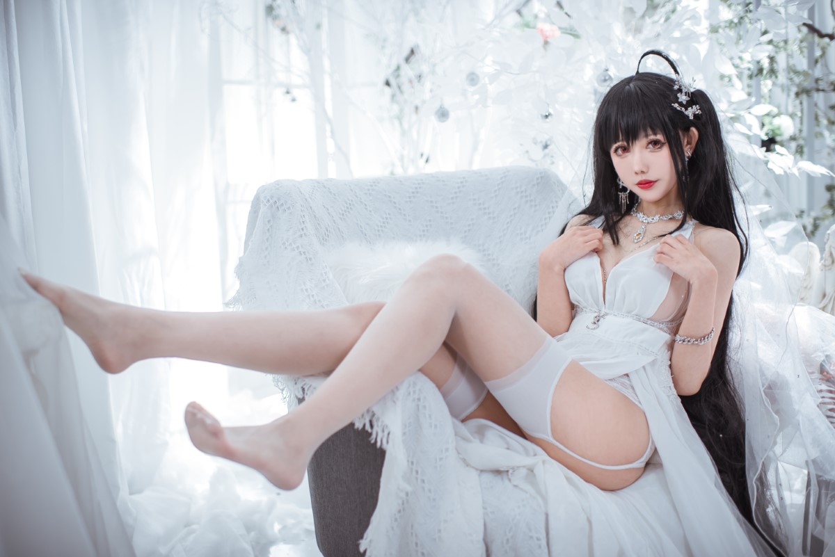 Coser@仙女月 Vol 008 大凤纯白婚纱 0009 8337126043.jpg