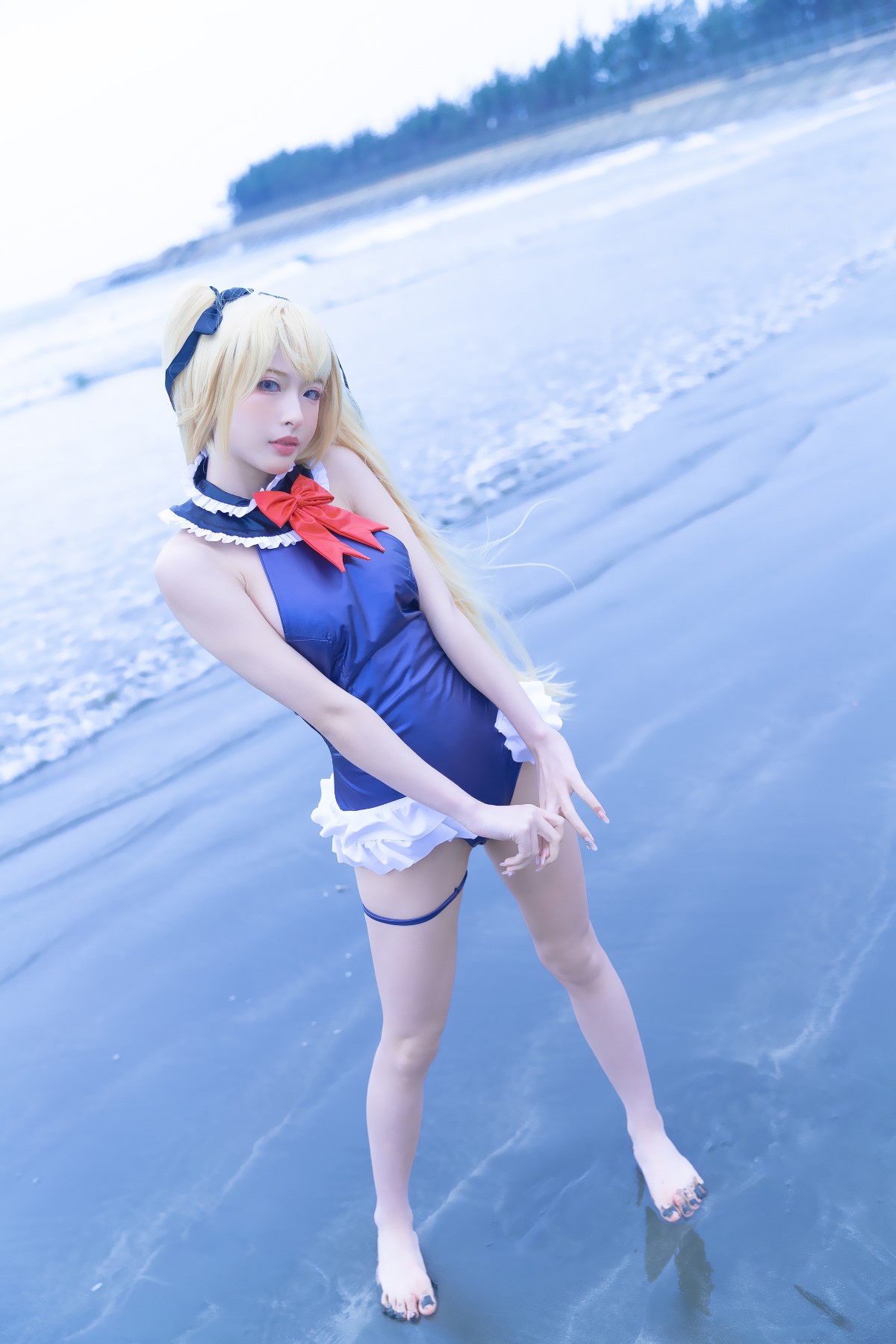 Coser@清水由乃 Vol 024 玛丽萝丝 蓝色泳衣 0028 6322554119.jpg