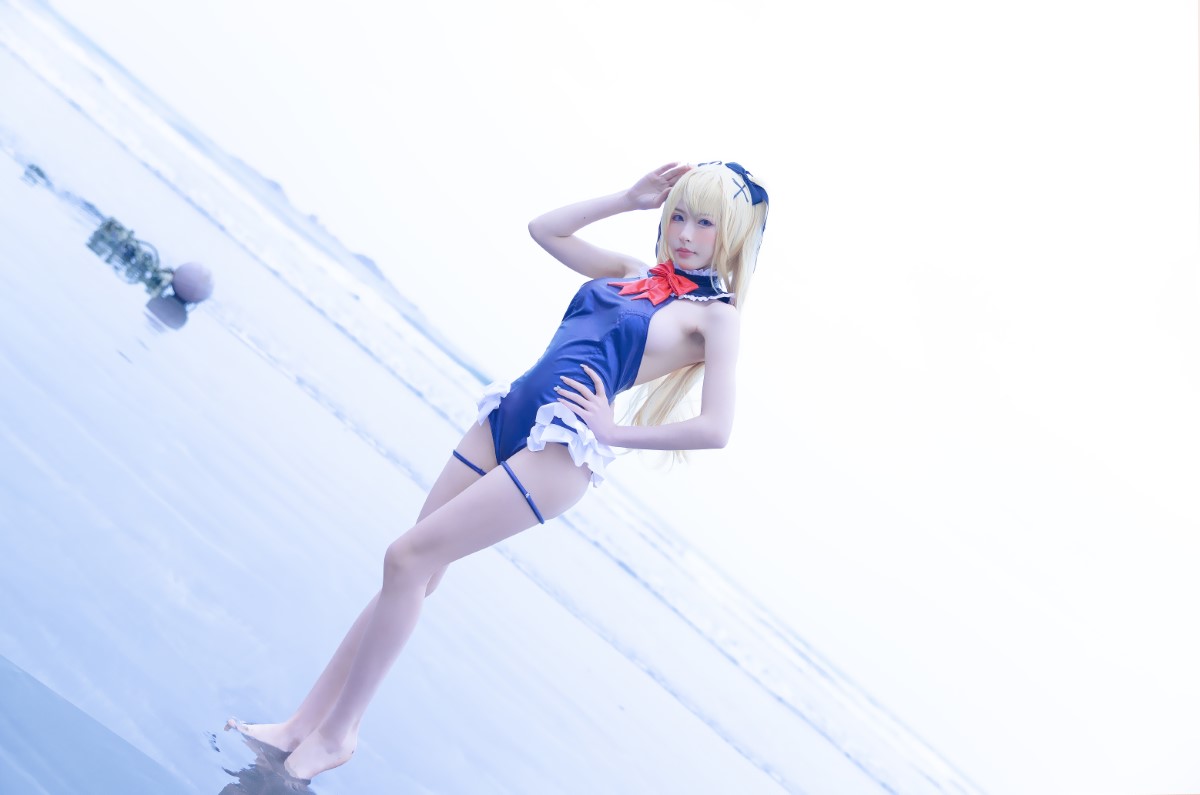 Coser@清水由乃 Vol 024 玛丽萝丝 蓝色泳衣 0029 7625485427.jpg