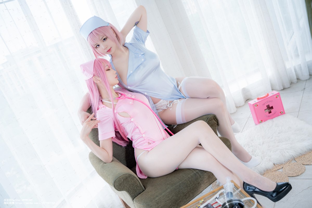 Coser@皮皮奶可可爱了啦 x 周叽是可爱兔兔 粉蓝护士 0013 6068801215.jpg