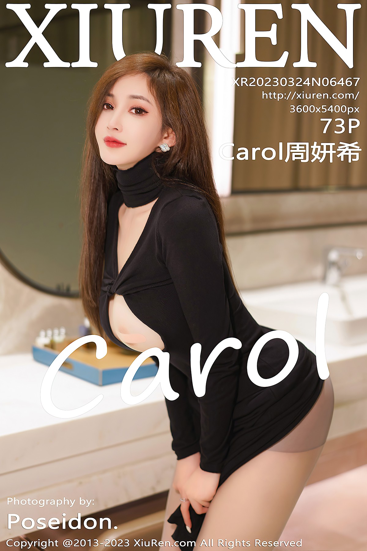 XiuRen秀人网 No.6467 Carol Zhou Yan Xi