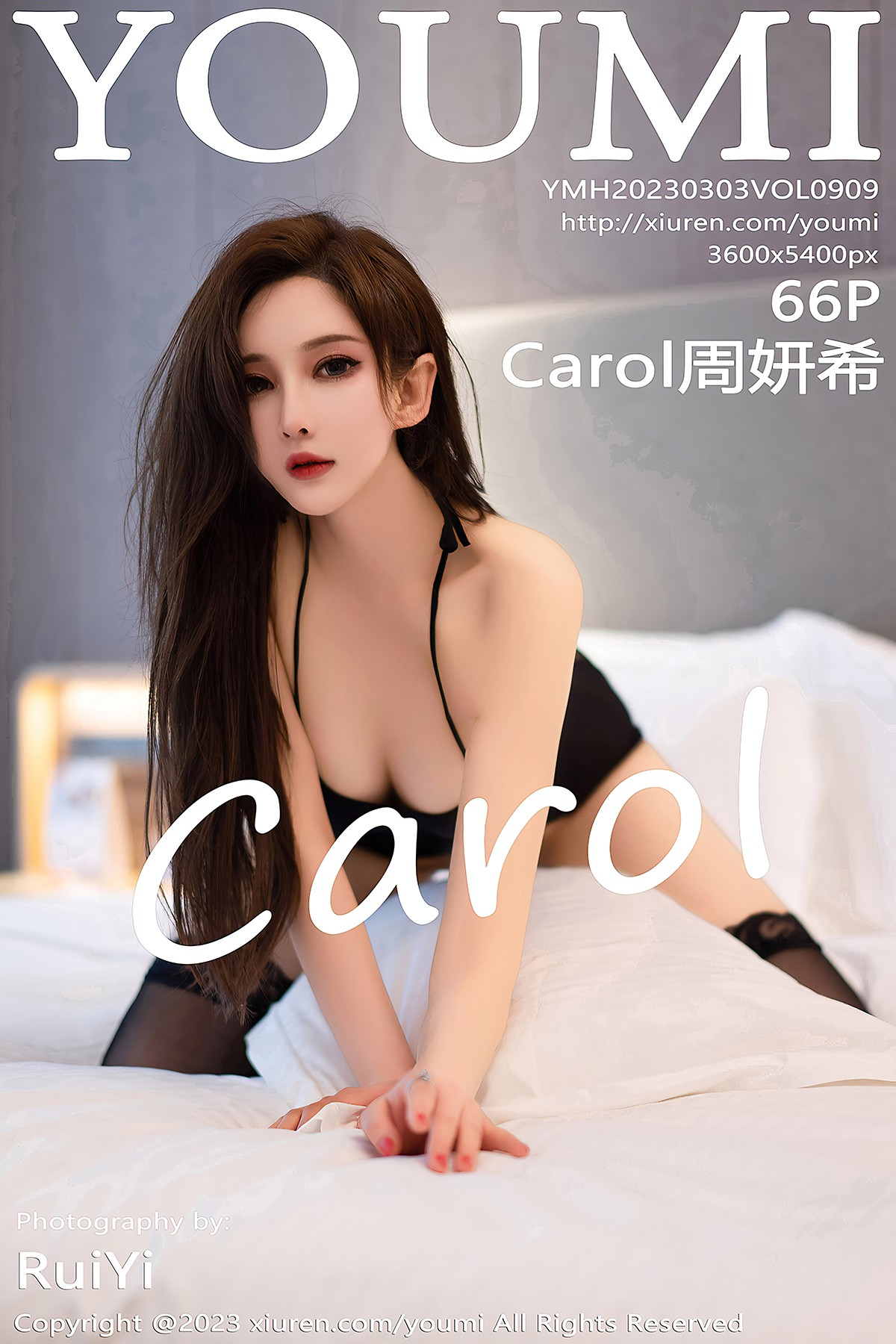 YouMi尤蜜荟 Vol.909 Carol Zhou Yan Xi