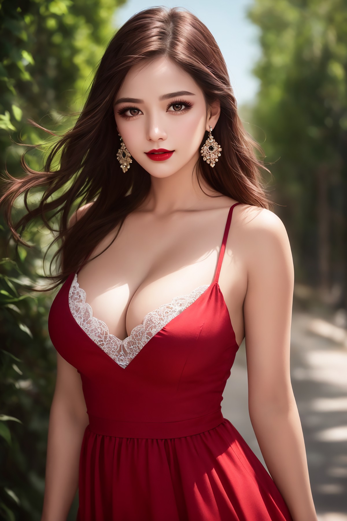 AIModel Vol 155 Red Dress Sexy 0045 0818990648.jpg