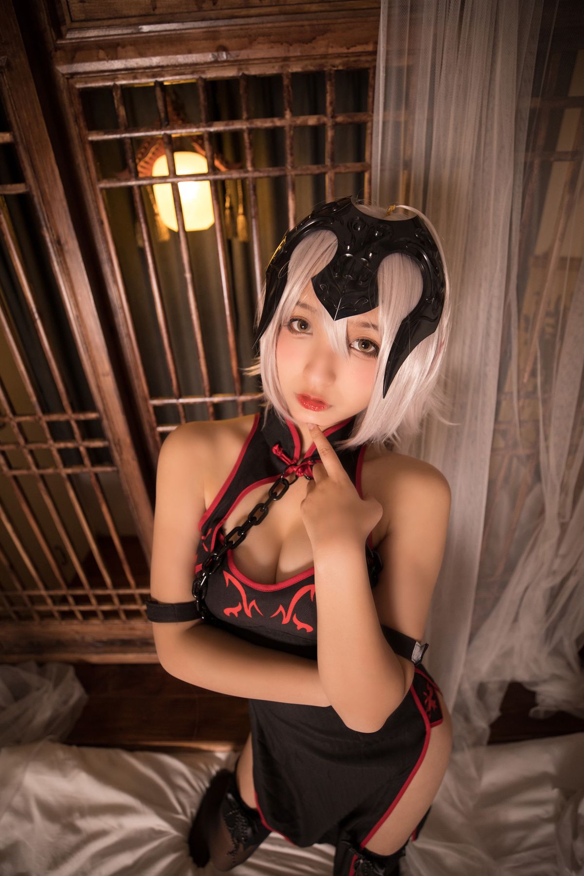 Coser@神楽坂真冬 Vol 037 电子相册 旗袍黑贞 A 0005 9940966054.jpg