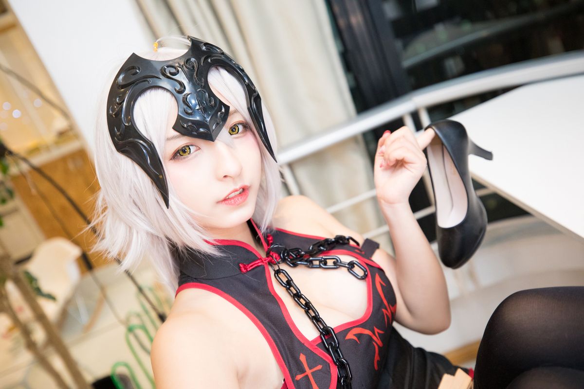 Coser@神楽坂真冬 Vol 037 电子相册 旗袍黑贞 A 0061 1493859733.jpg