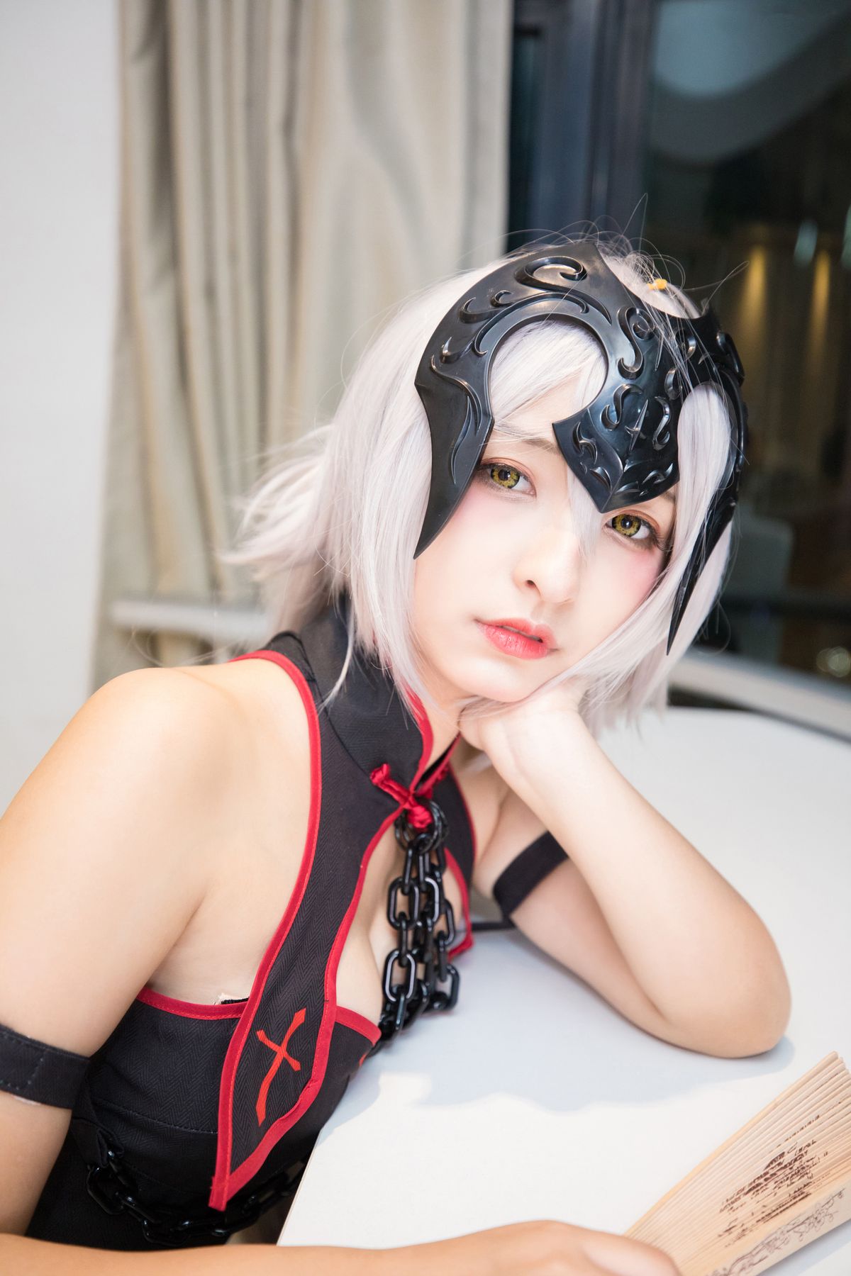 Coser@神楽坂真冬 Vol 037 电子相册 旗袍黑贞 A 0072 0635080669.jpg