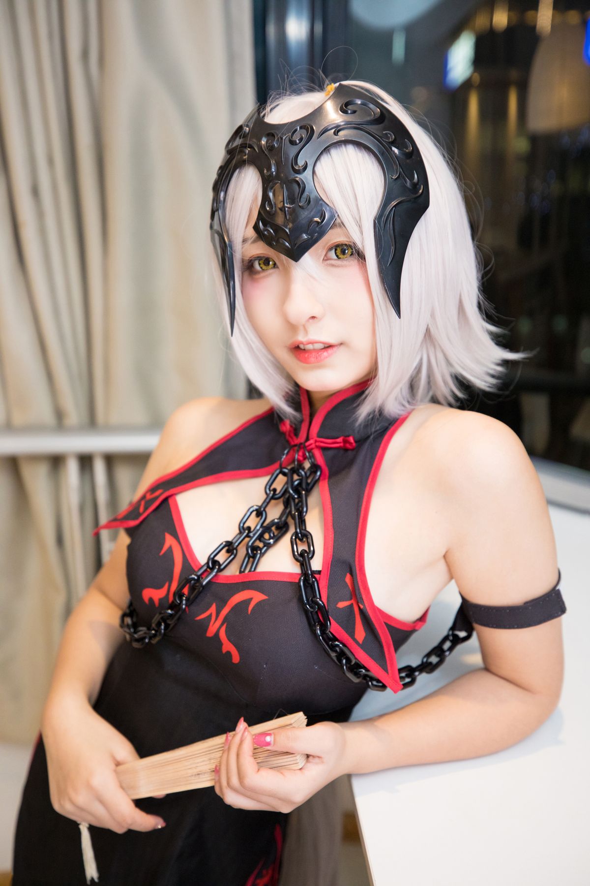 Coser@神楽坂真冬 Vol 037 电子相册 旗袍黑贞 B 0011 7459098208.jpg