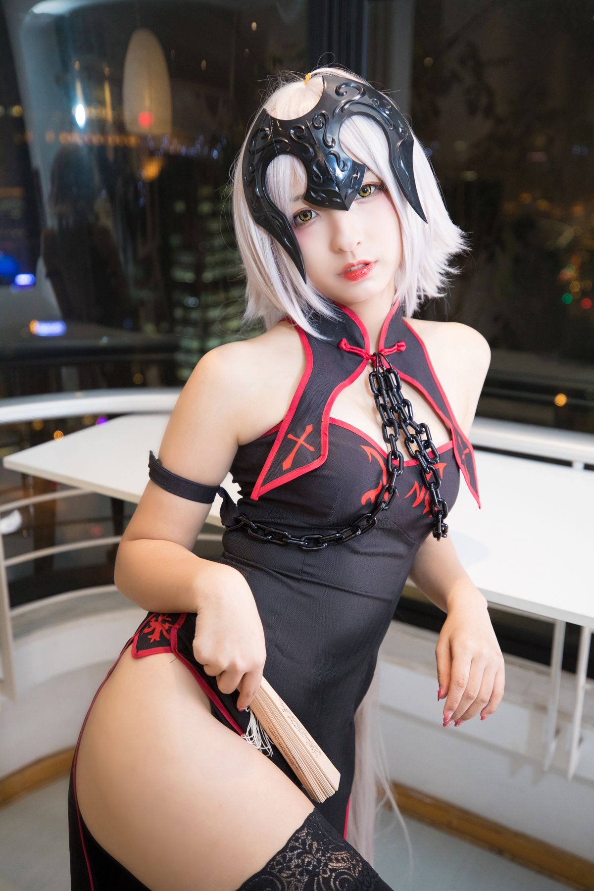 Coser@神楽坂真冬 Vol 037 电子相册 旗袍黑贞 B 0019 5013882372.jpg