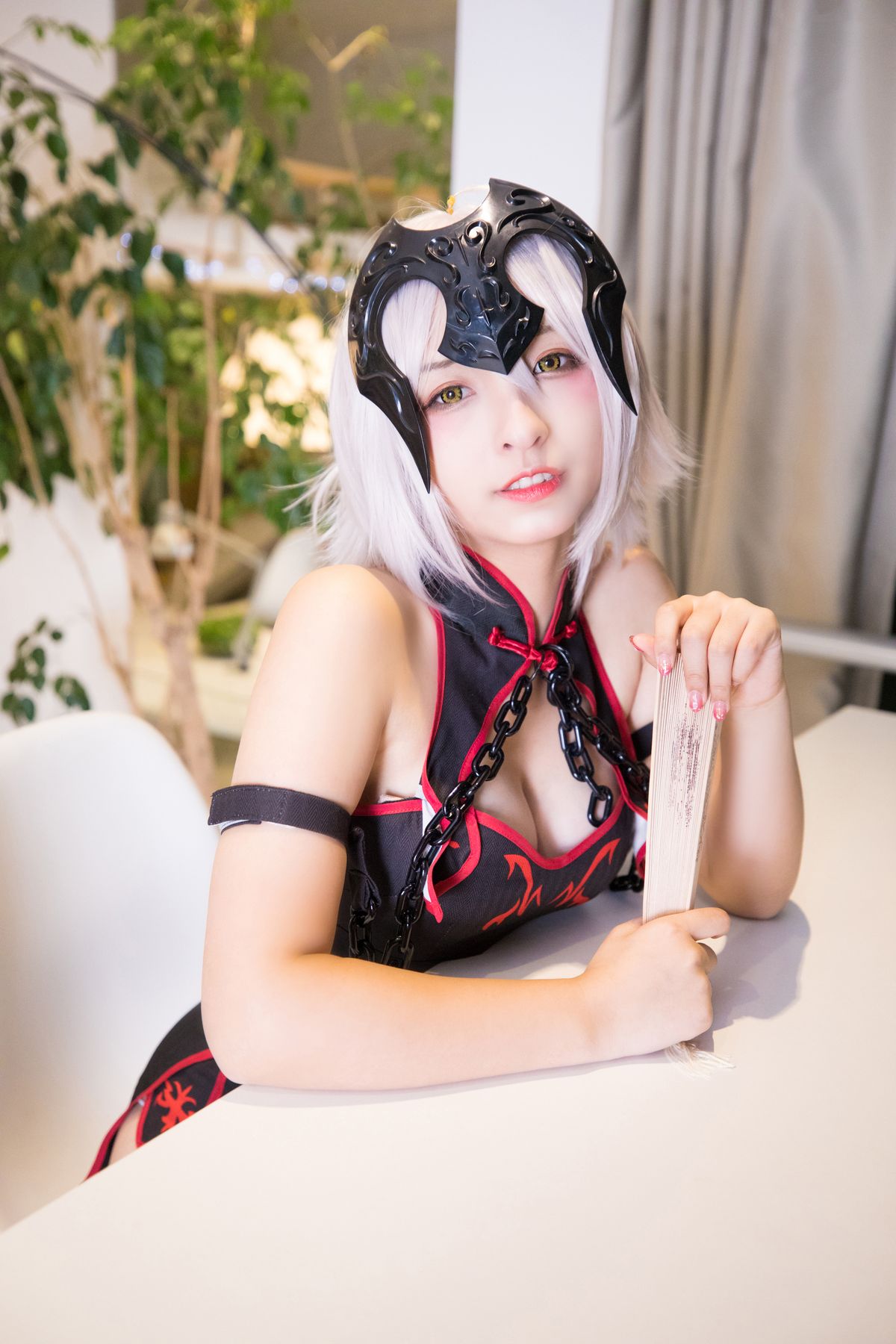 Coser@神楽坂真冬 Vol 037 电子相册 旗袍黑贞 B 0032 9655607490.jpg