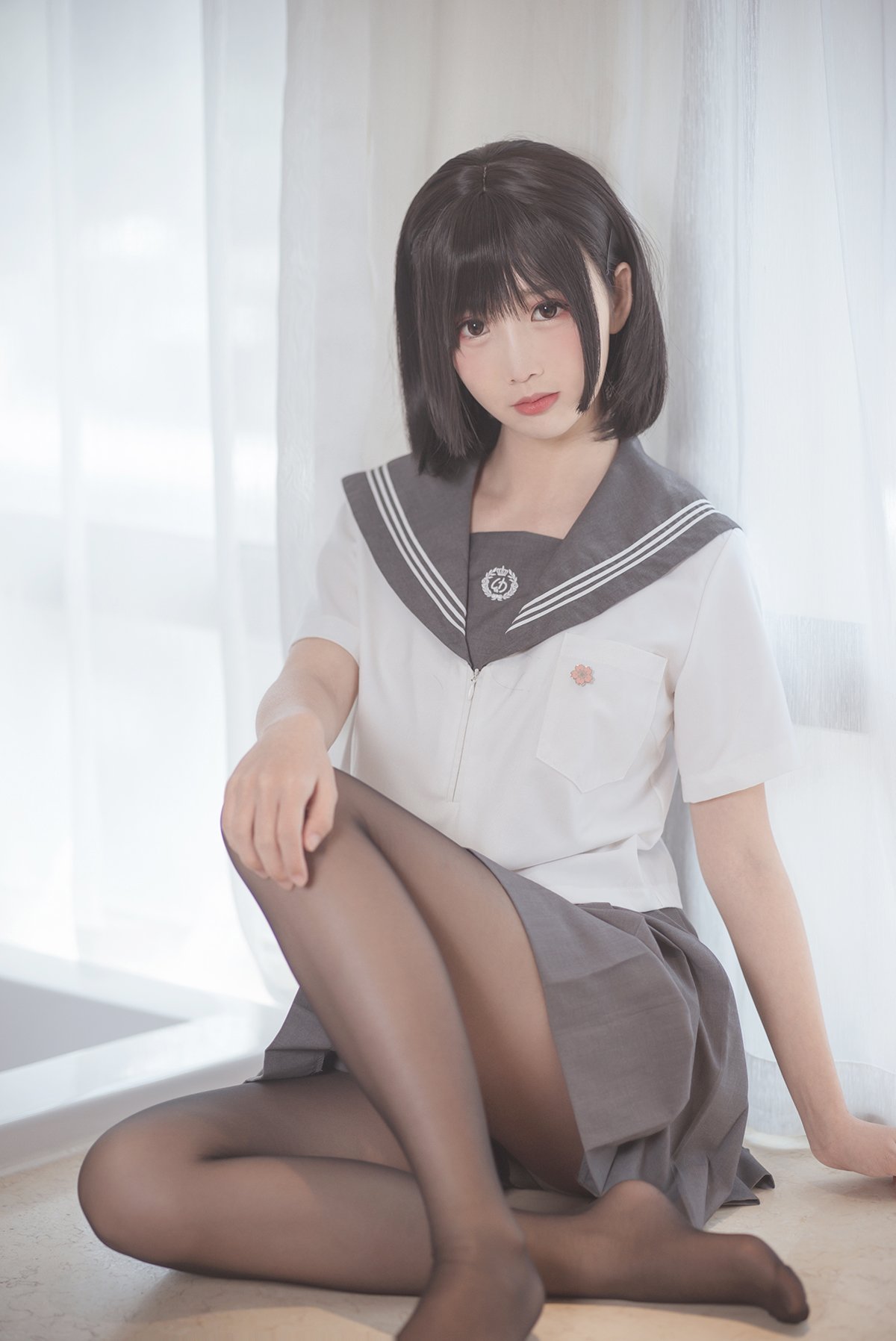 Coser@面饼仙儿 Vol.016 脑内少女 黑丝JK