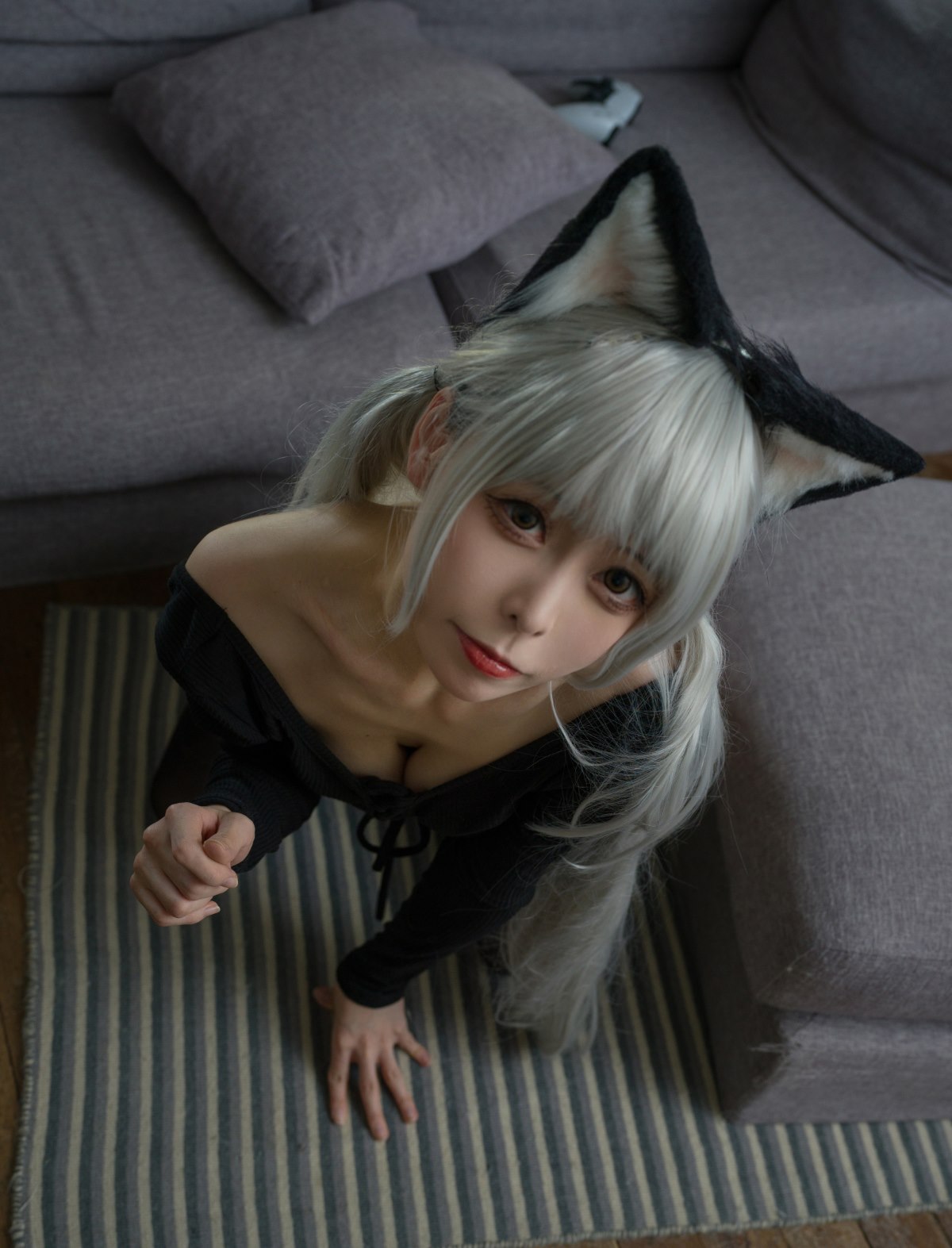 Coser@樱岛嗷一 黑猫针织衫连体衣 0010 8516413793.jpg