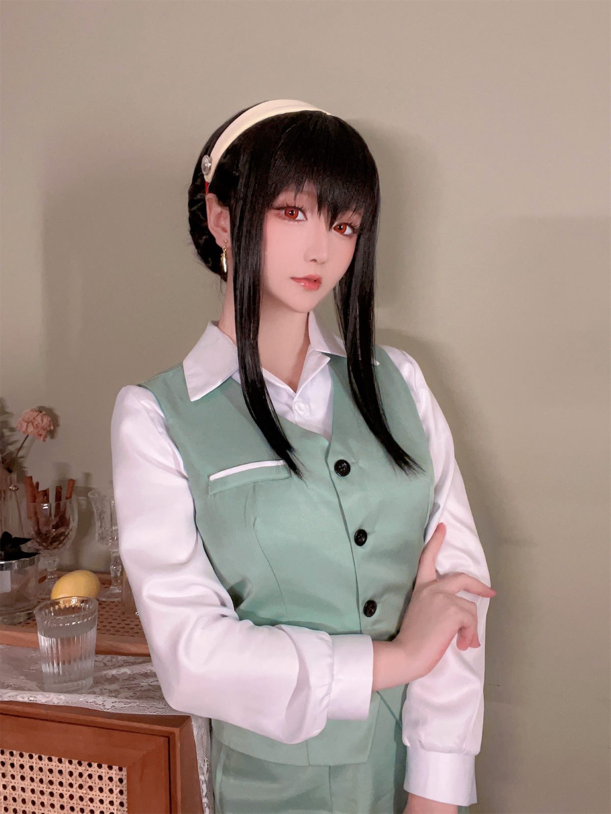 Coser@星之迟迟Hoshilily 圣诞节 约尔 OL制服 0001 2294580450.jpg