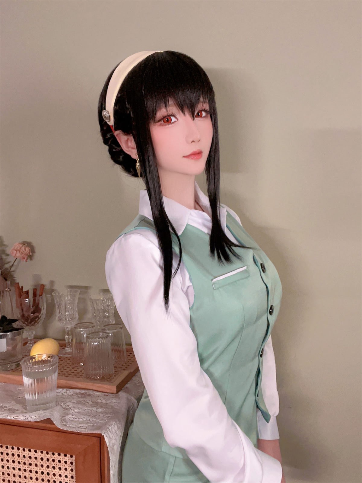 Coser@星之迟迟Hoshilily 圣诞节 约尔 OL制服 0003 2370218537.jpg