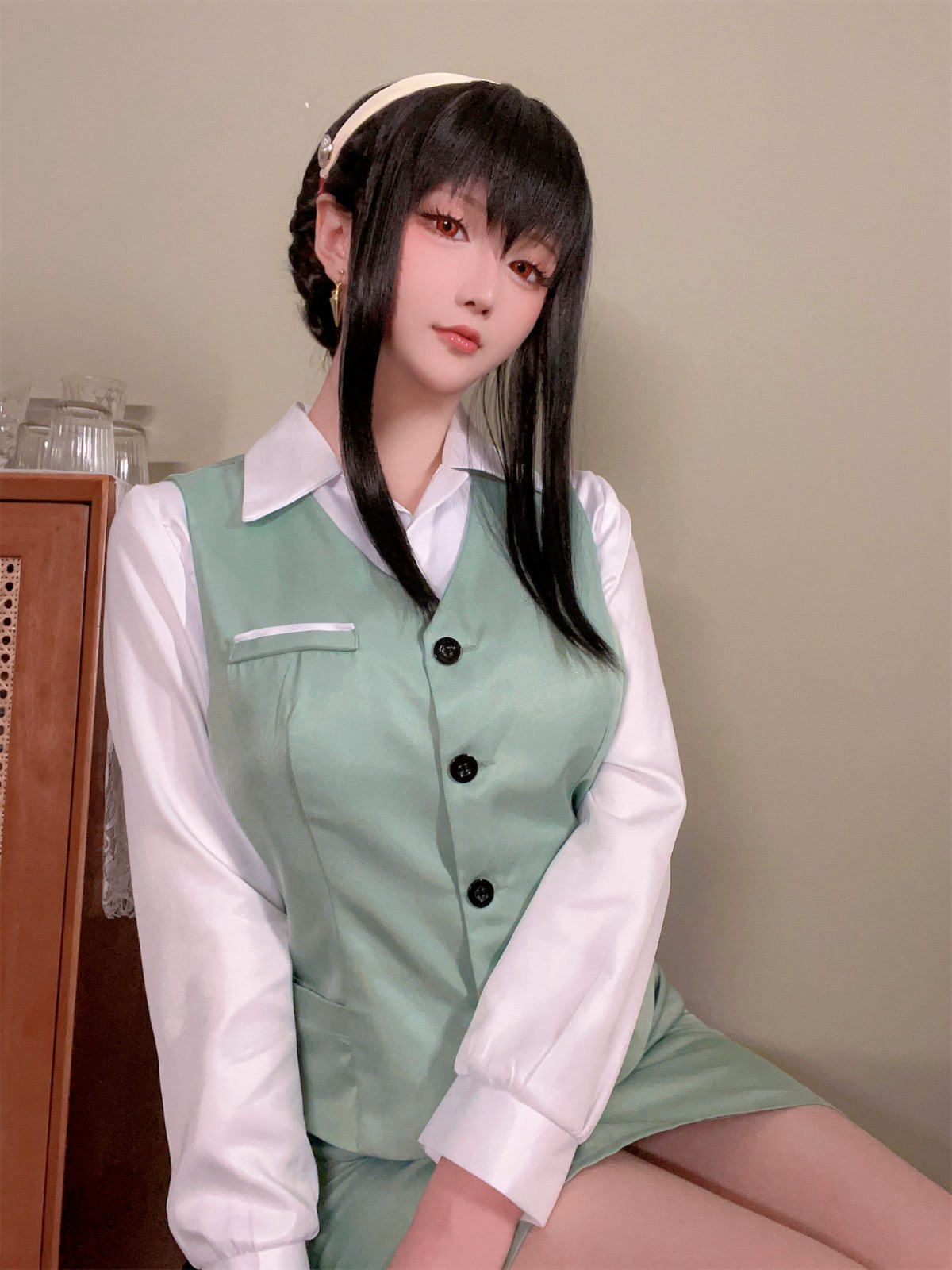 Coser@星之迟迟Hoshilily 圣诞节 约尔 OL制服 0033 7741114457.jpg