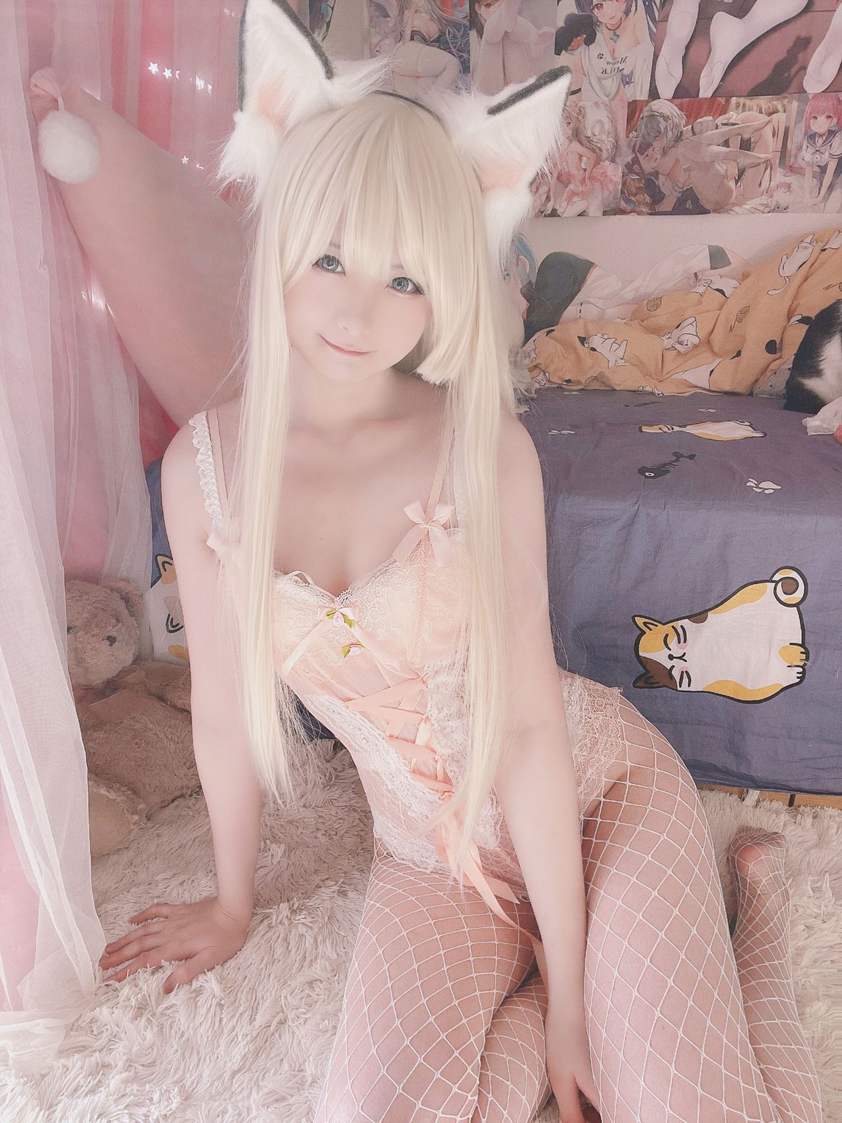 Coser@习呆呆 網タイツ猫 0001 4949110250.jpg