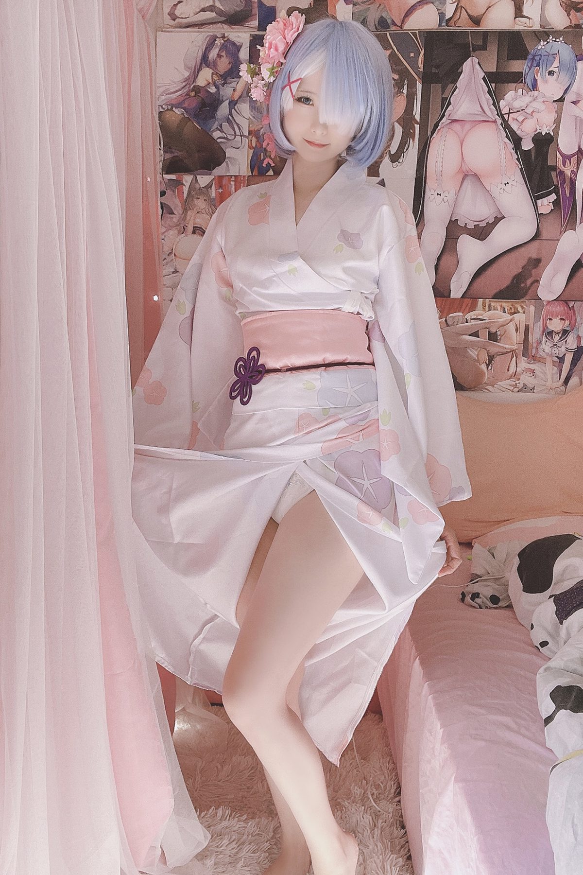 Coser@习呆呆 – 雷姆和服1 And 2