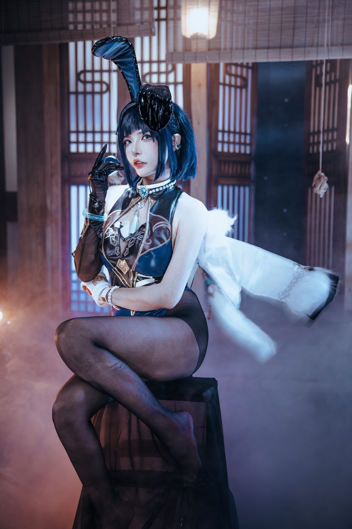 Coser@夏小秋秋秋 No 116 夜兰 兔女郎 0006 6671642065.jpg