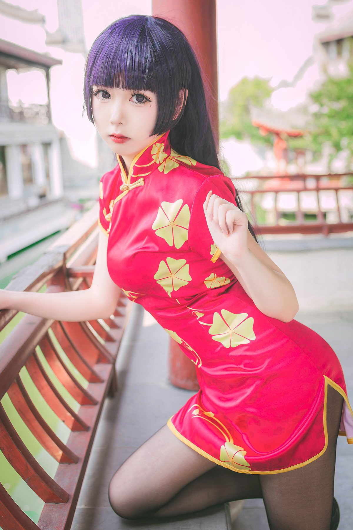 Coser@巧克力小圆面包 – 五更琉璃 新春旗袍