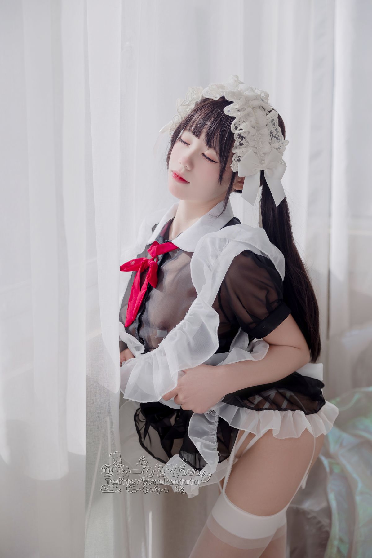 Coser@黏黏团子兔 黑白女仆 0009 7480976484.jpg