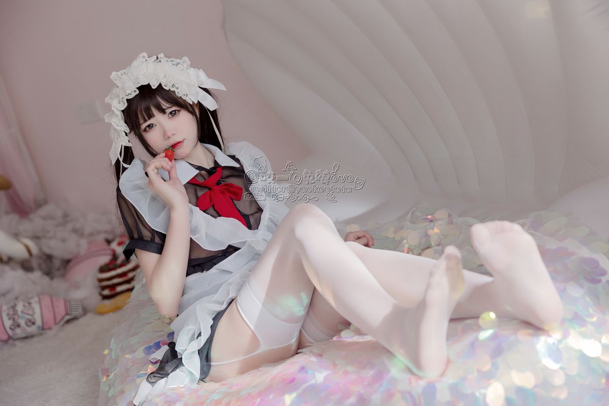 Coser@黏黏团子兔 黑白女仆 0018 1471365712.jpg