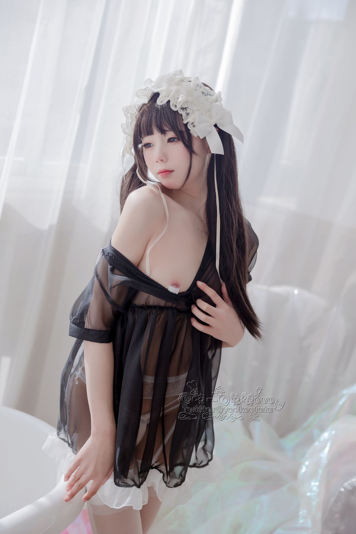 Coser@黏黏团子兔 黑白女仆 0035 3311184461.jpg