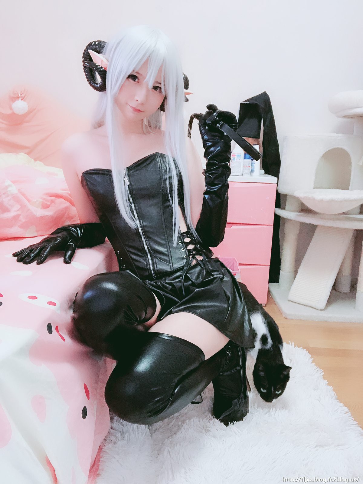 Coser@习呆呆 皮衣小恶魔 Leather Little Devil 0010 9933323665.jpg