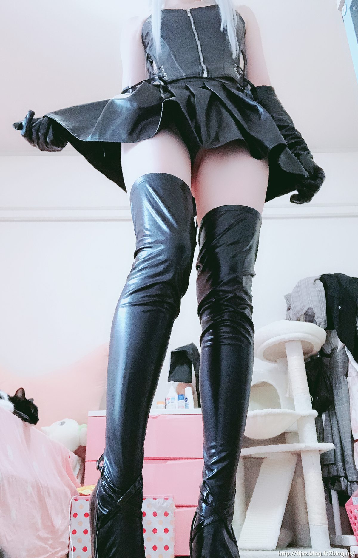 Coser@习呆呆 皮衣小恶魔 Leather Little Devil 0029 1438026287.jpg