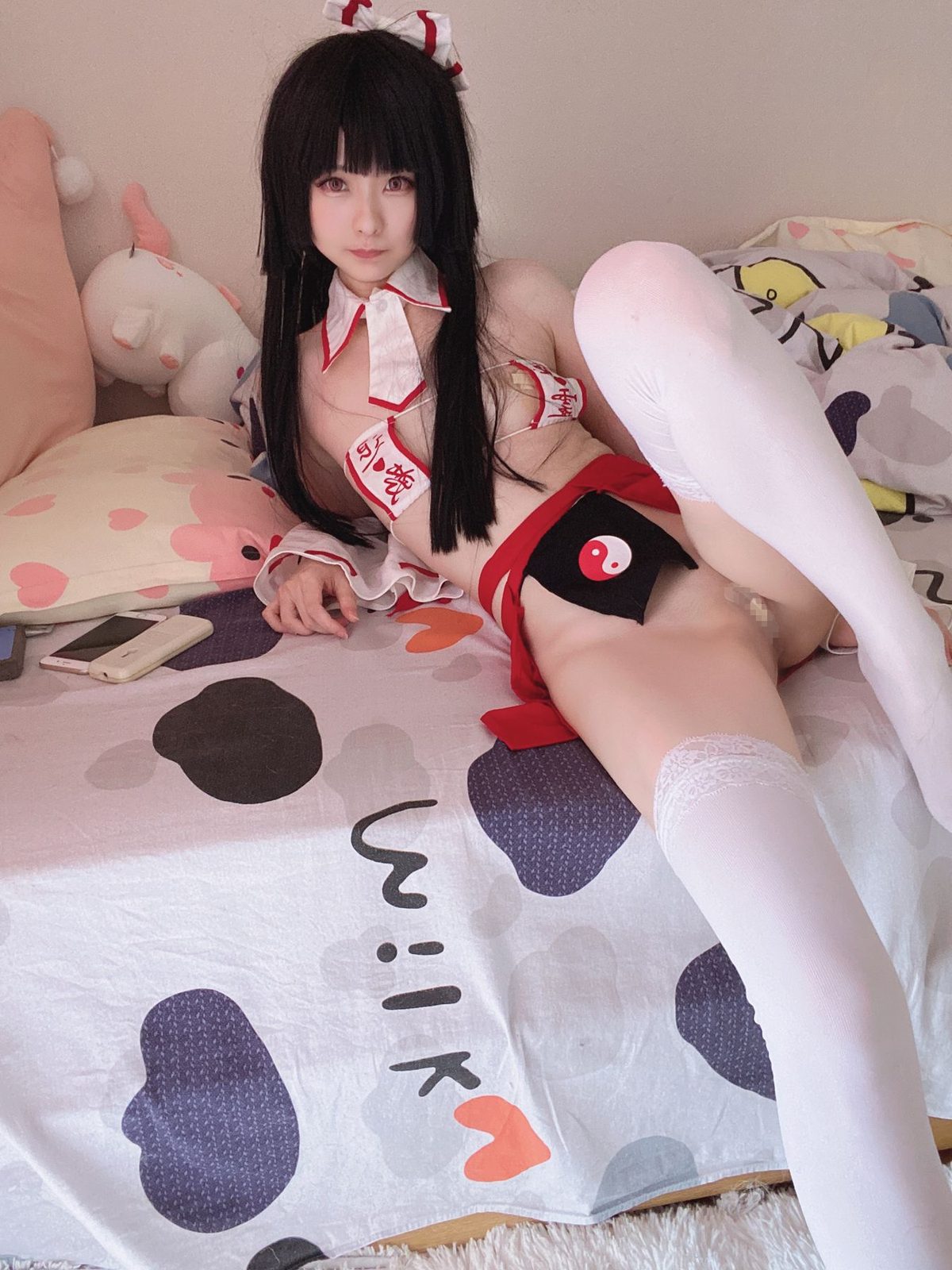 Coser@习呆呆 眼帯ブラ巫女緊縛 0011 9762322476.jpg