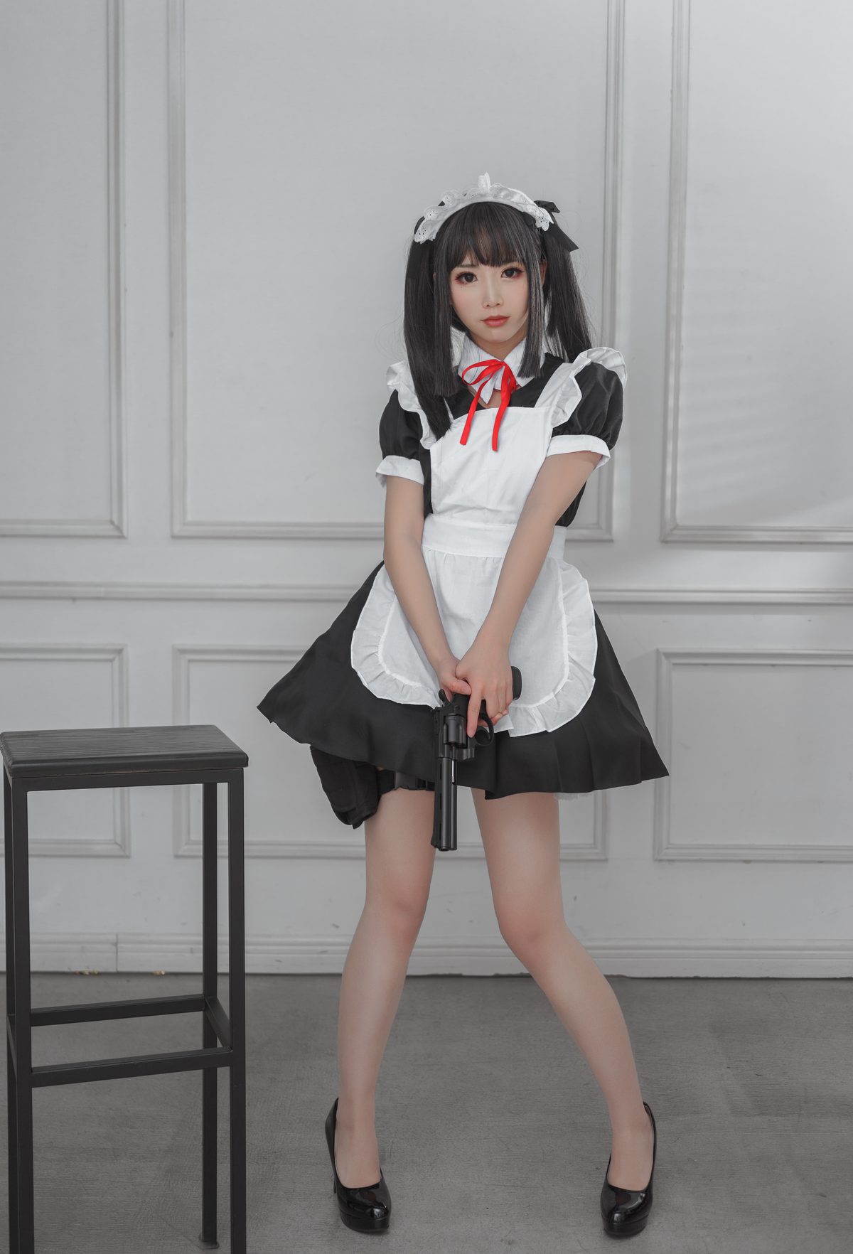 Coser@面饼仙儿 No 067 左轮女仆 0003 8006999822.jpg