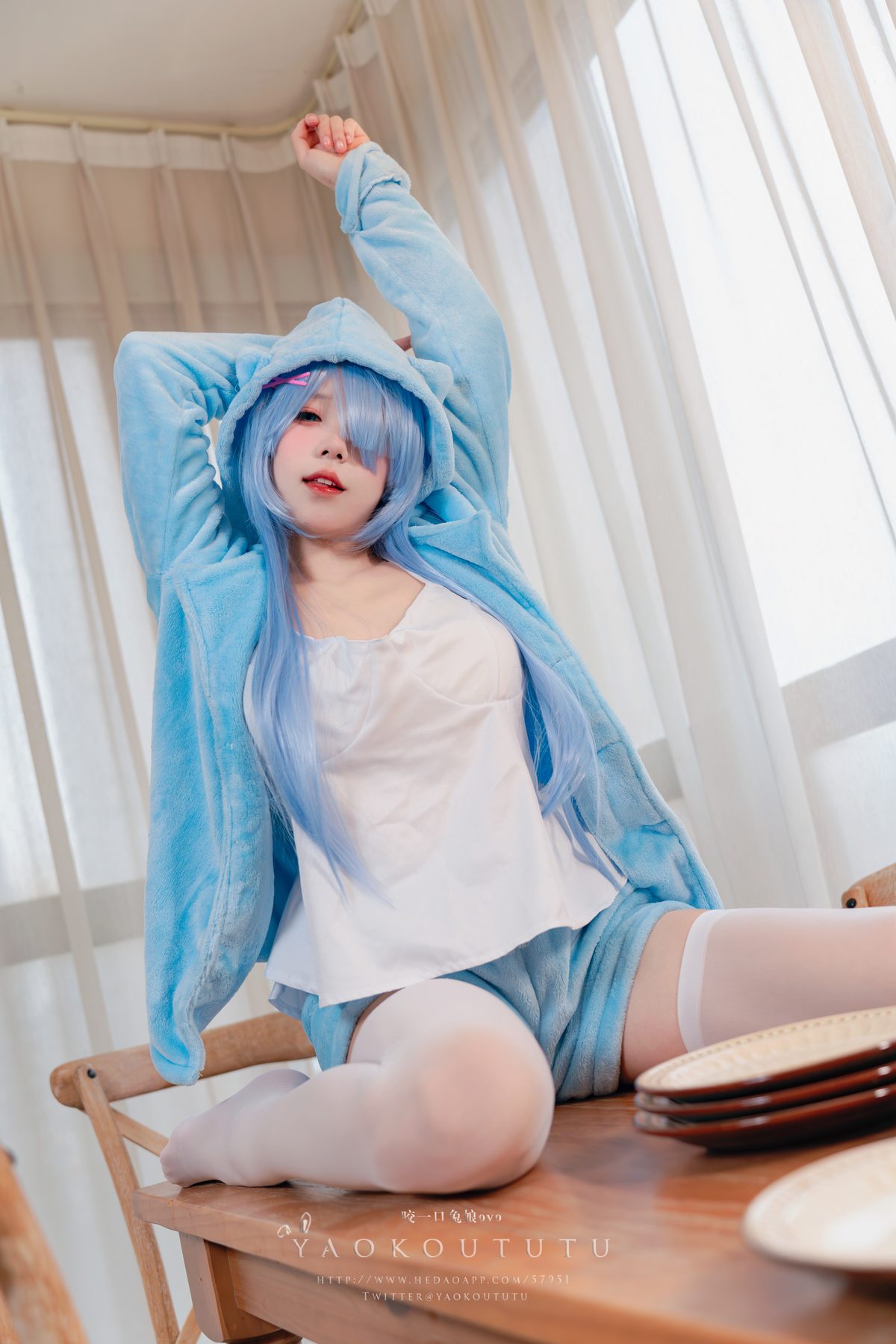 Coser@黏黏团子兔 『蕾姆喵喵』&小剧场 0018 5088931161.jpg