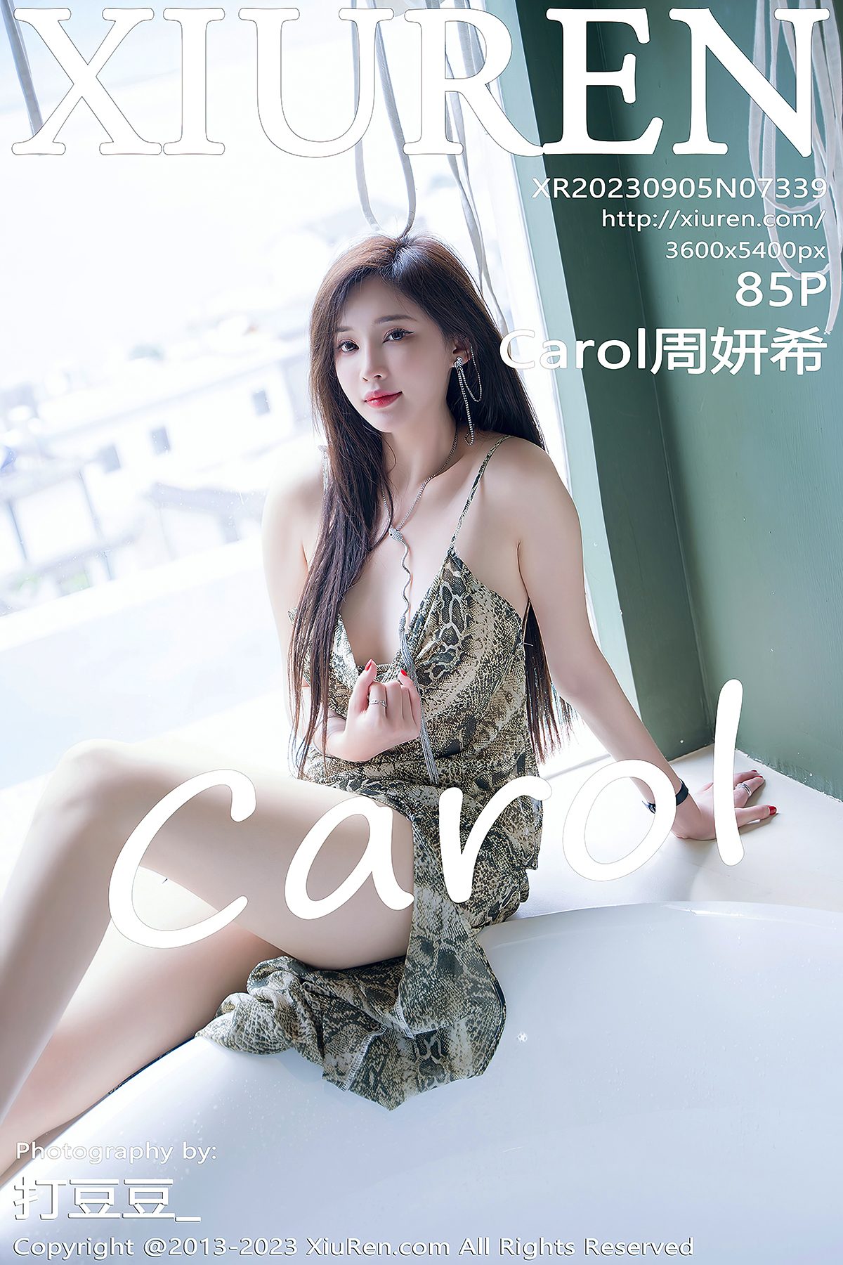 XiuRen秀人网 No.7339 Carol Zhou Yan Xi