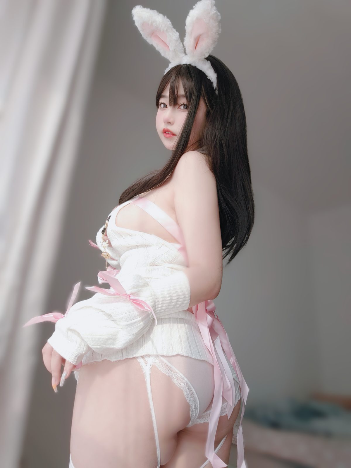 Coser@女主K 白丝兔女郎 0025 1102650677.jpg