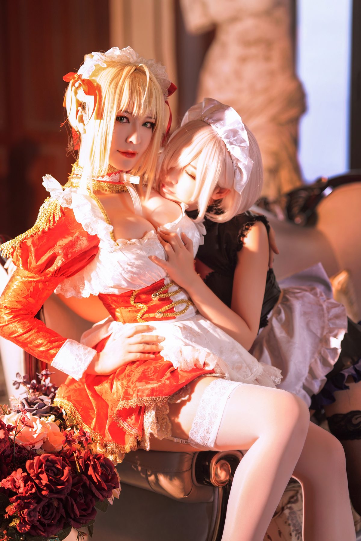 Coser@面饼仙儿 No 071 Claudius x Kyrielight Maid 半半子X面饼仙儿 0013 1944356551.jpg