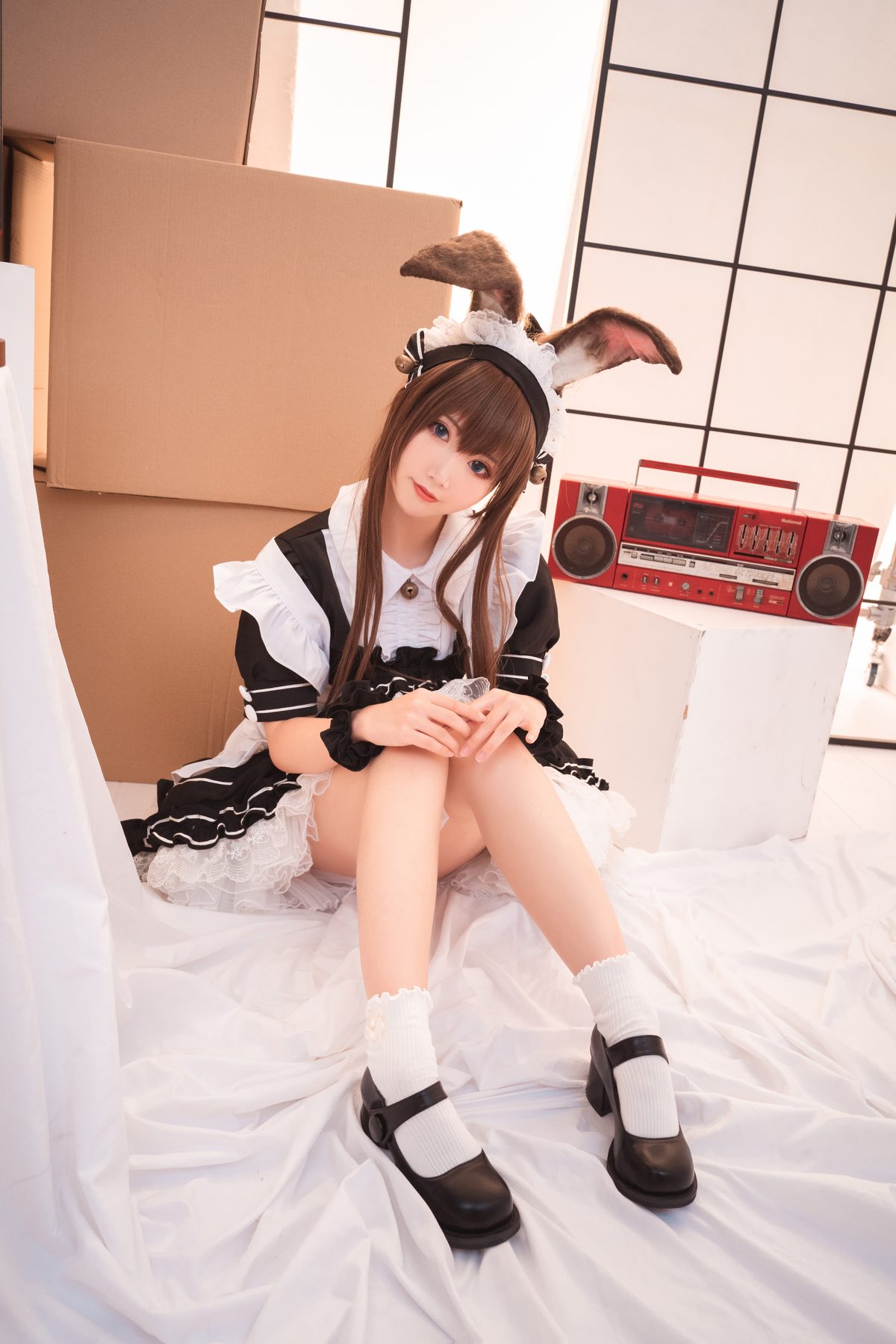 Coser@面饼仙儿 No 078 阿米驴女仆 0009 7873841188.jpg