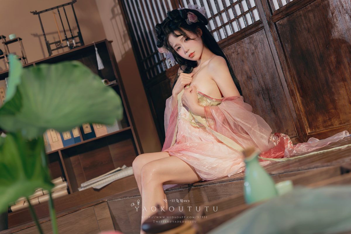 Coser@黏黏团子兔 八月订阅 醉倒荷塘边 游园惊梦 0016 7108424595.jpg