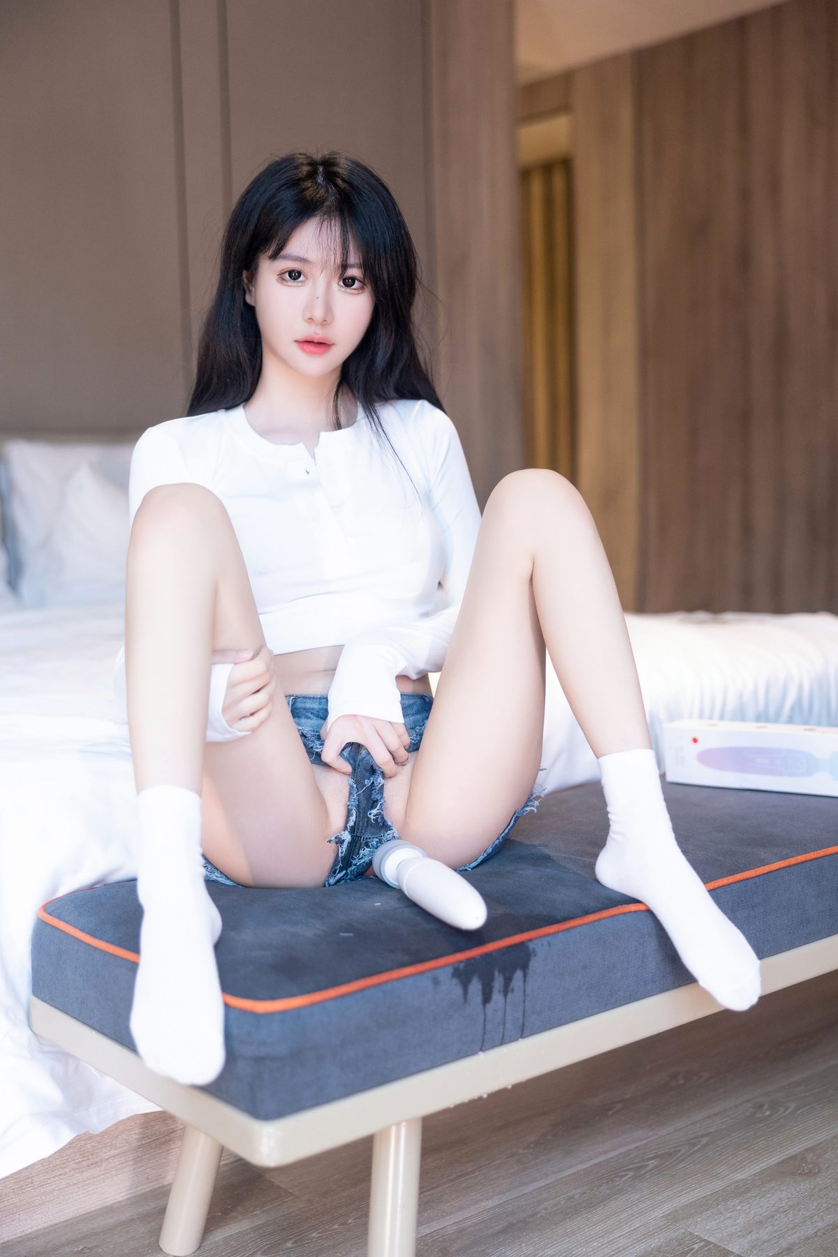 Xie Xiao En 谢小蒽 Vol 005 内购无水印 白衣牛仔裤 B 0059 9972222352.jpg