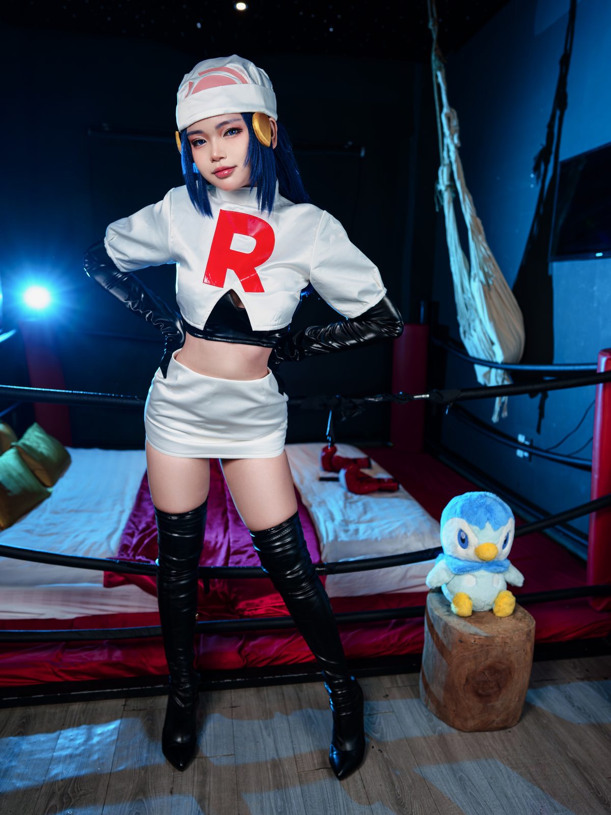 Coser@ZinieQ Dawn Pokemon In Team Rocket Costume 0010 5441406520.jpg