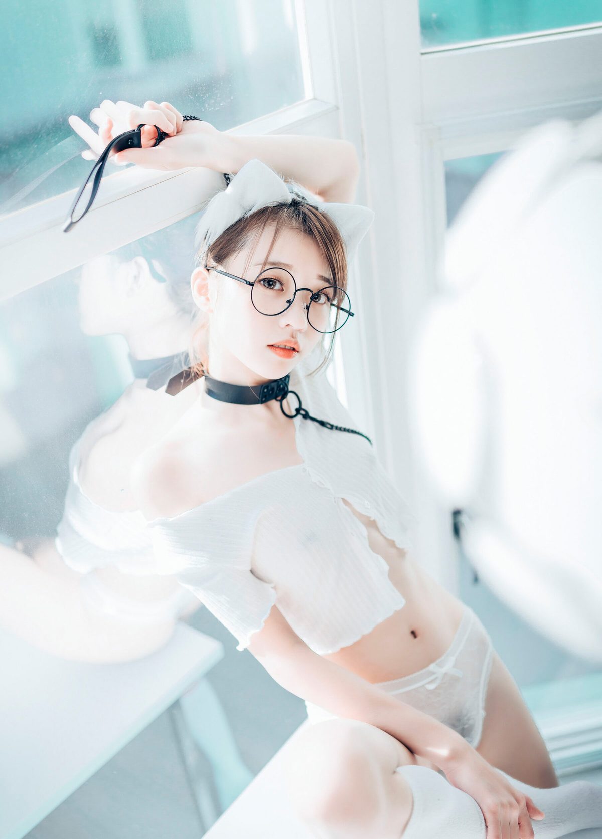 JVID 妍妍 Angel 女孩在trasmart制服與眼鏡 Part2 0041 8749060847.jpg