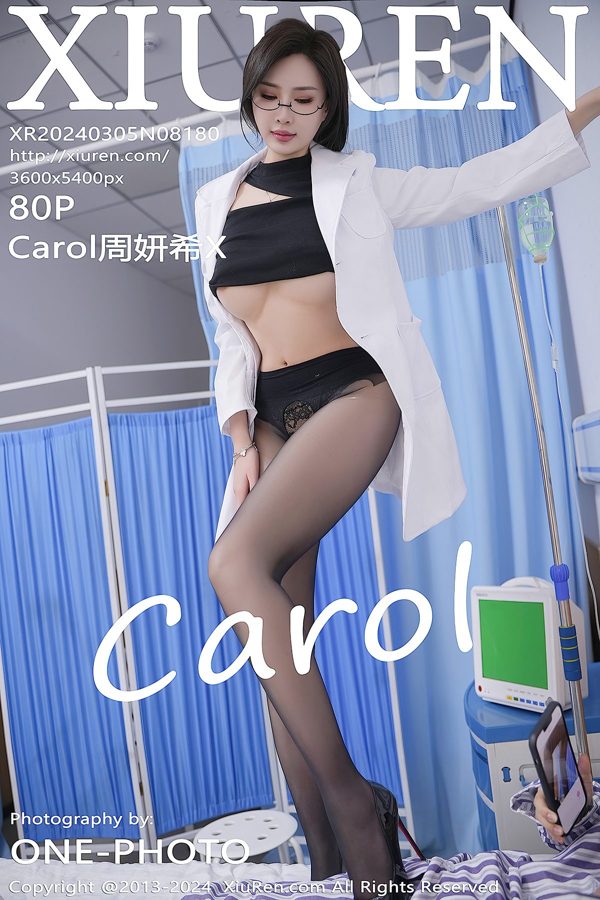 XiuRen秀人网 No.8180 Carol Zhou Yan Xi X