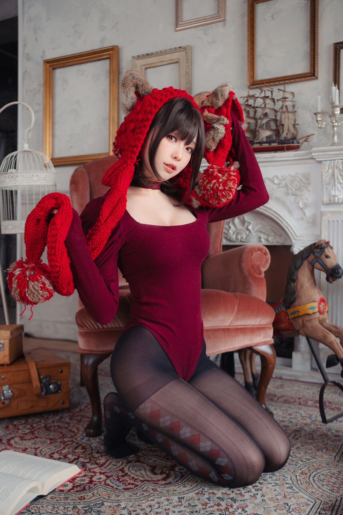 Coser@Ely_eee ElyEE子 红色 KNITTING 0050 7455802102.jpg